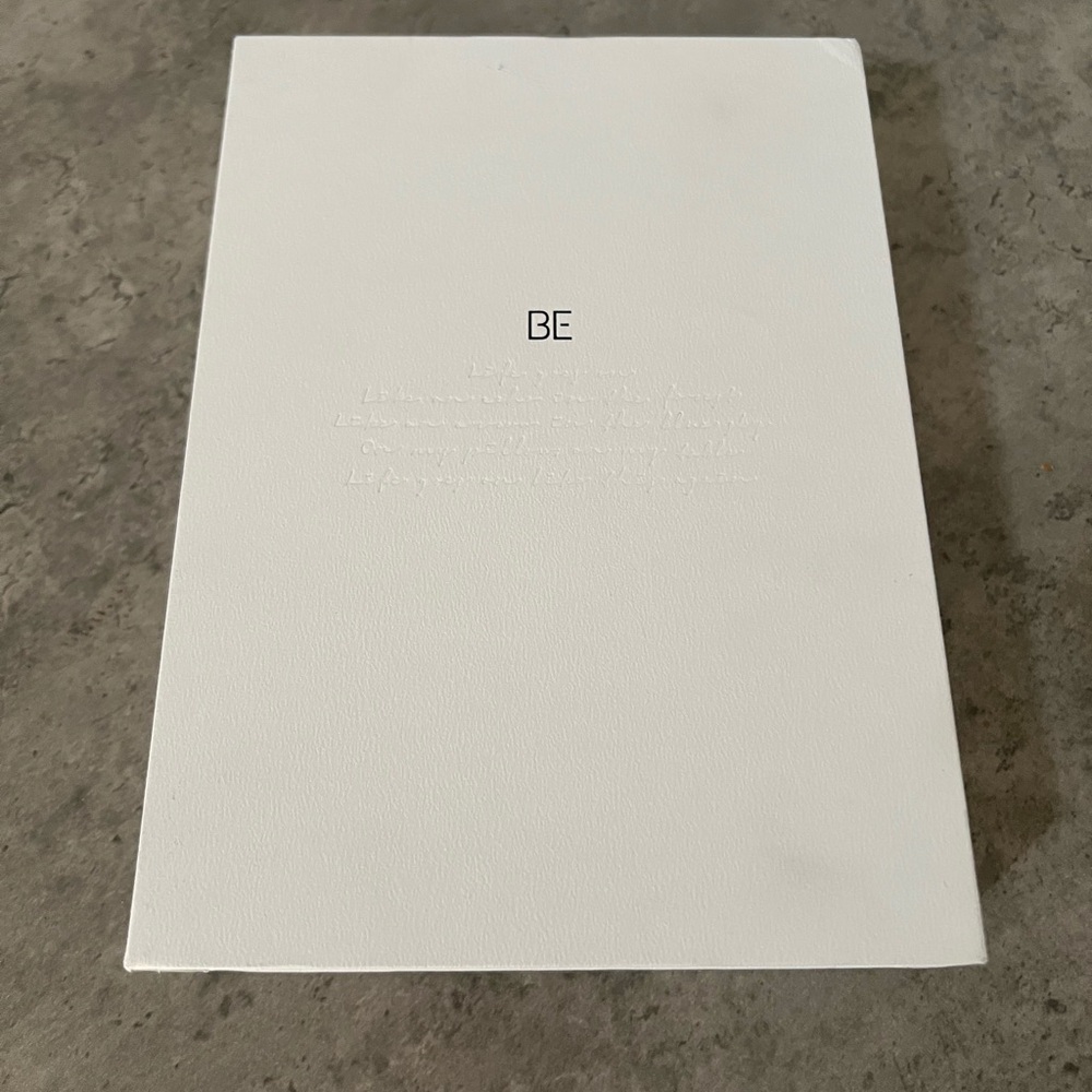 Official BTS BE Album - ONLY INCLUSIONS IN PHOTO